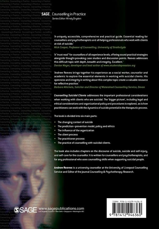 Produktbild: Counselling Suicidal Clients
