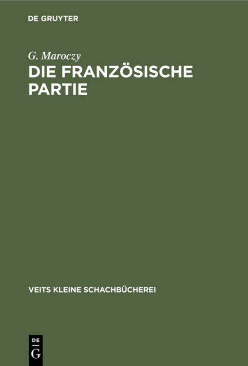 Produktbild: Die franz&ouml;sische Partie