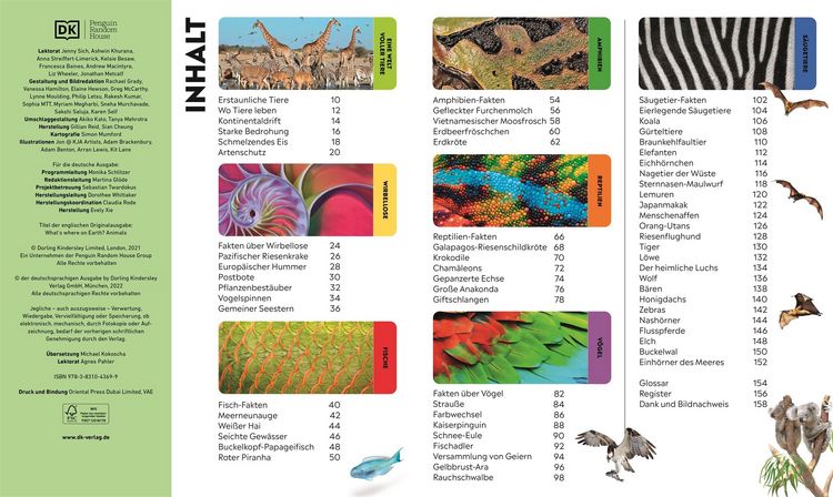 Produktbild: Wo in aller Welt? Tiere. Spektakul&auml;re 3D-Karten