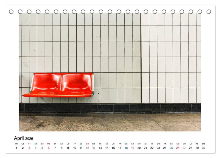 Produktbild: K&ouml;ln - Unten (Tischkalender 2026 DIN A5 quer), CALVENDO Monatskalender
