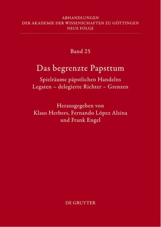 Produktbild: Das begrenzte Papsttum