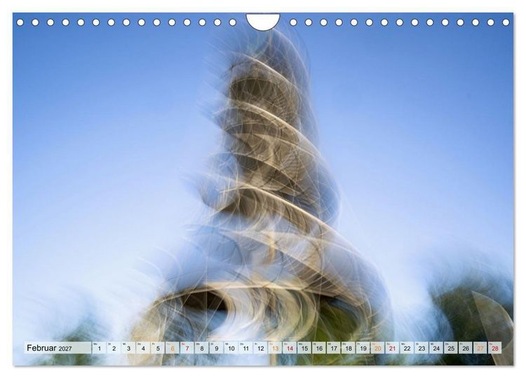 Produktbild: Experimentelle Fotografie - Schl&ouml;sser und Parks in Stuttgart (Wandkalender 2027 DIN A4 quer), CALVENDO Monatskalender