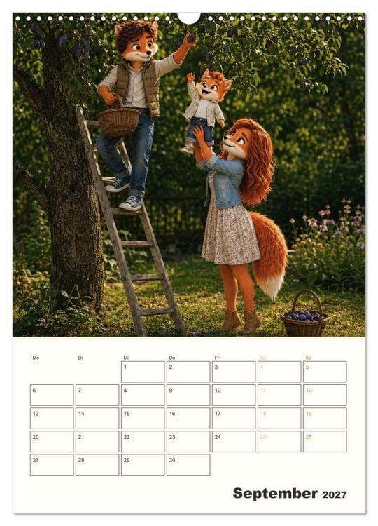 Produktbild: Kleines Pfotengl&uuml;ck (Wandkalender 2027 DIN A3 hoch), CALVENDO Monatskalender