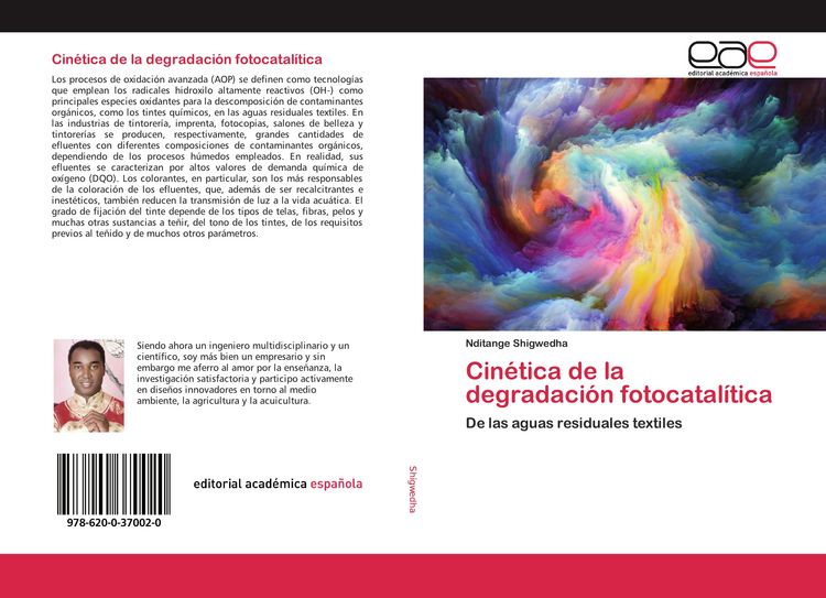 Produktbild: Cin&eacute;tica de la degradaci&oacute;n fotocatal&iacute;tica