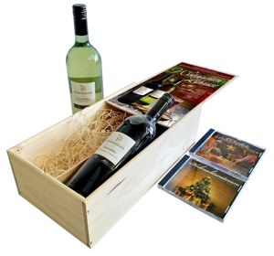 Produktbild: Weihnachten Zuhause-Weinbox