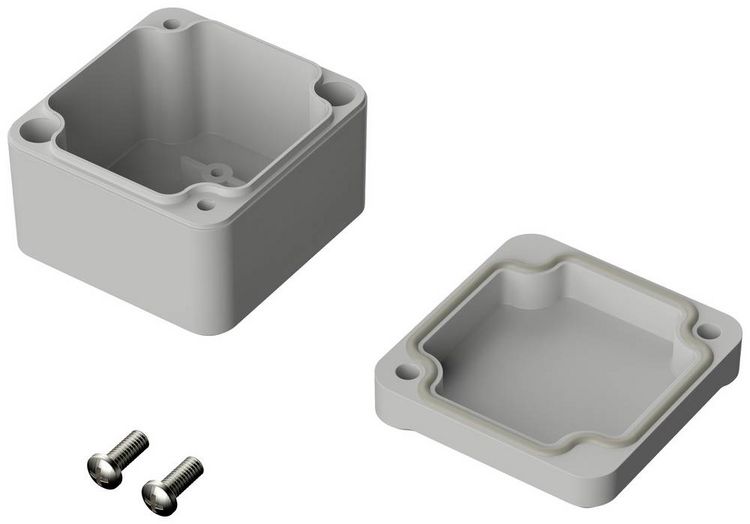 Produktbild: Bopla EUROMAS EM 205 62205000 Outdoor-Geh&auml;use 52 x 50 x 37 Polycarbonat Lichtgrau (RAL 7035) 1 St.