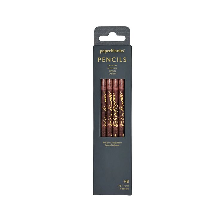 Produktbild: William Shakespeare (Special Editions) Pencil (4 Pack)