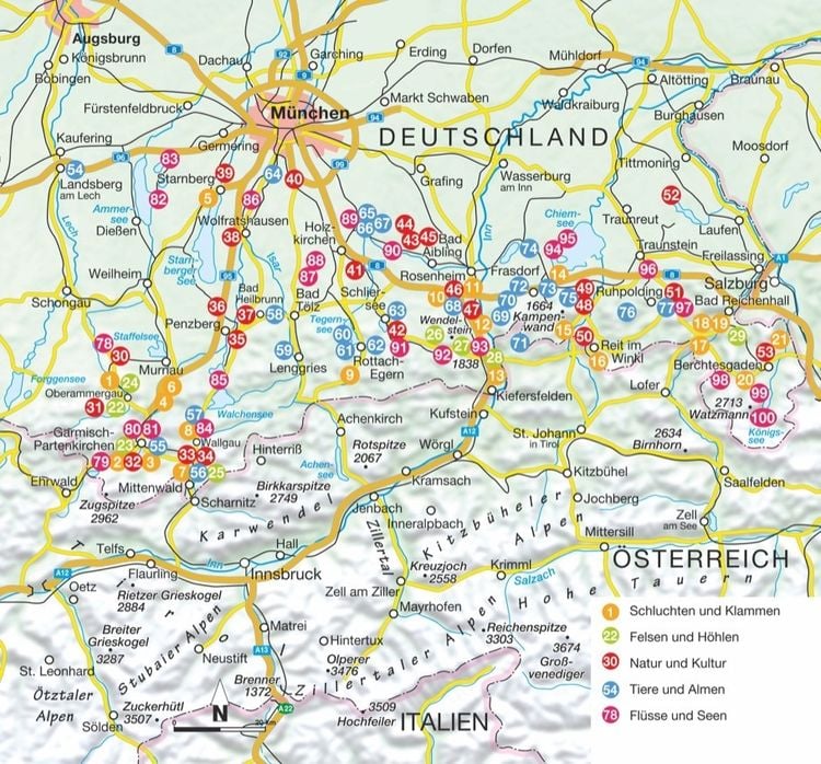 Produktbild: Das große Kinder-Wander-Erlebnis-Buch Oberbayern