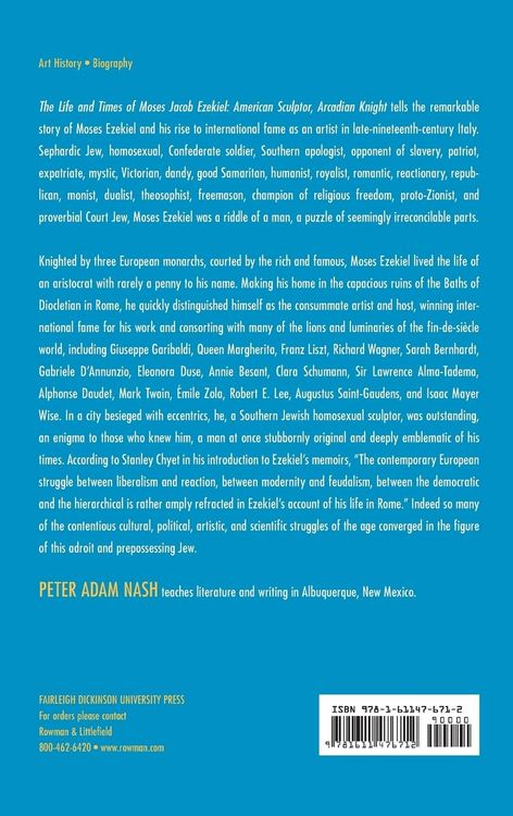 Produktbild: Life and Times of Moses Jacob Ezekiel