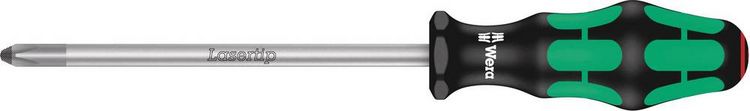 Produktbild: Wera 350 05008735001 Werkstatt Kreuzschlitz-Schraubendreher PH 3 Klingenl&auml;nge: 150mm