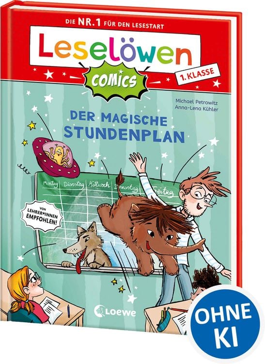 Produktbild: Lesel&ouml;wen Comics 1. Klasse - Der magische Stundenplan