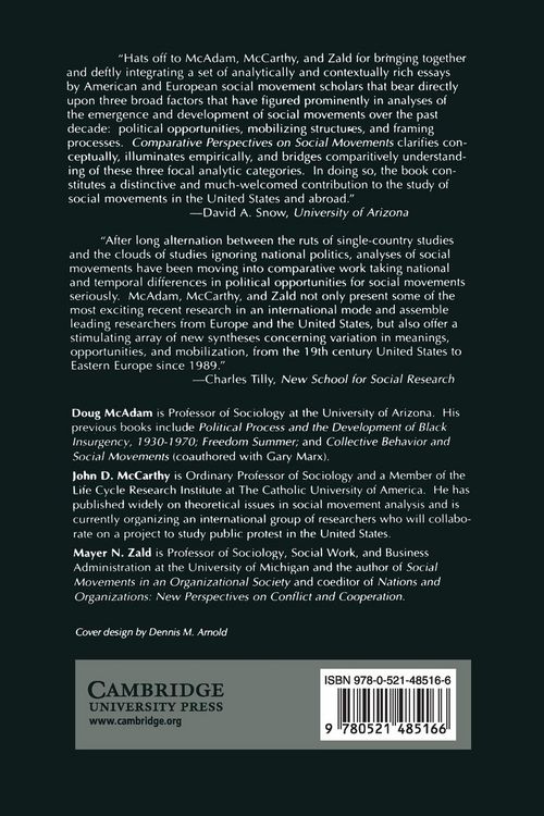 Produktbild: Comparative Perspectives on Social Movements