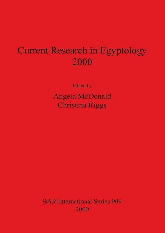 Produktbild: Current Research in Egyptology 2000