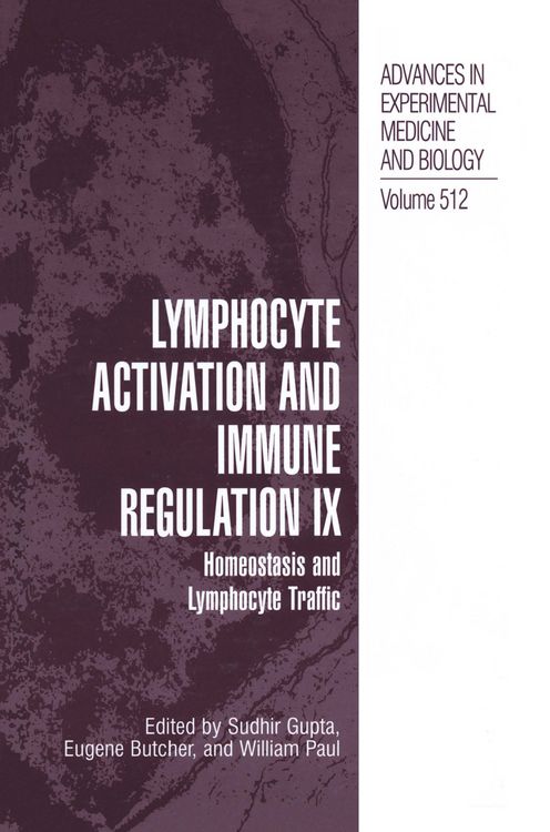 Produktbild: Lymphocyte Activation and Immune Regulation IX