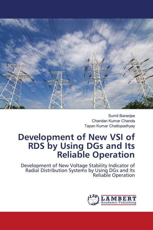 Produktbild: Development of New VSI of RDS by Using DGs and Its Reliable Operation