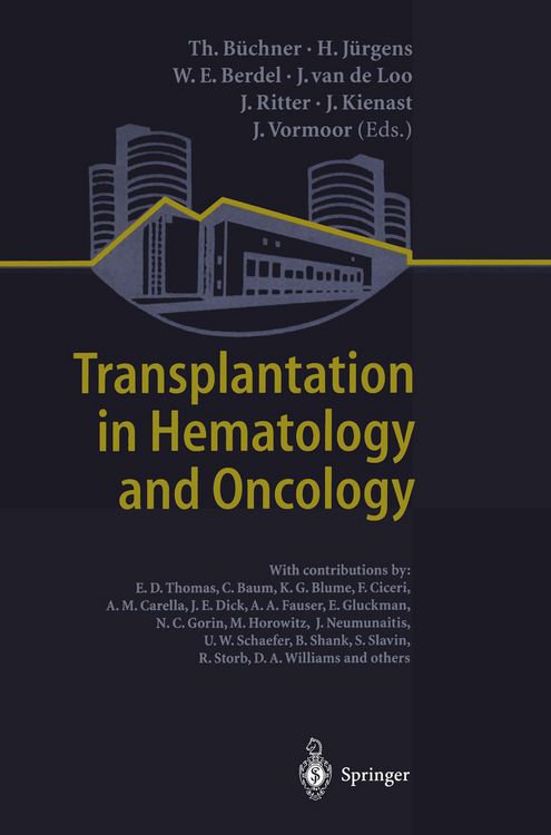 Produktbild: Transplantation in Hematology and Oncology
