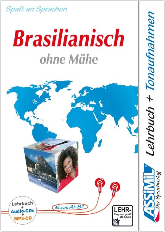 Produktbild: Assimil Brasilianisch ohne M&uuml;he - Audio-Plus-Sprachkurs - Niveau A1-B2