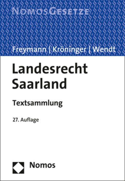 Produktbild: Landesrecht Saarland