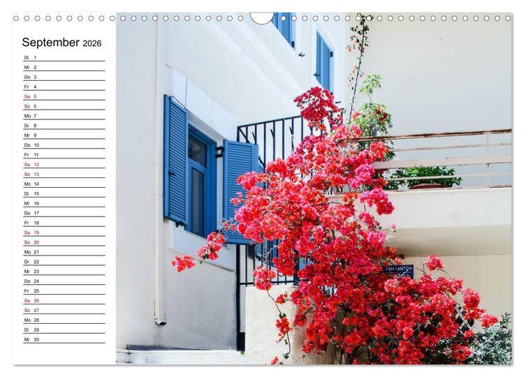 Produktbild: Griechische Insel Kos (Wandkalender 2026 DIN A3 quer), CALVENDO Monatskalender