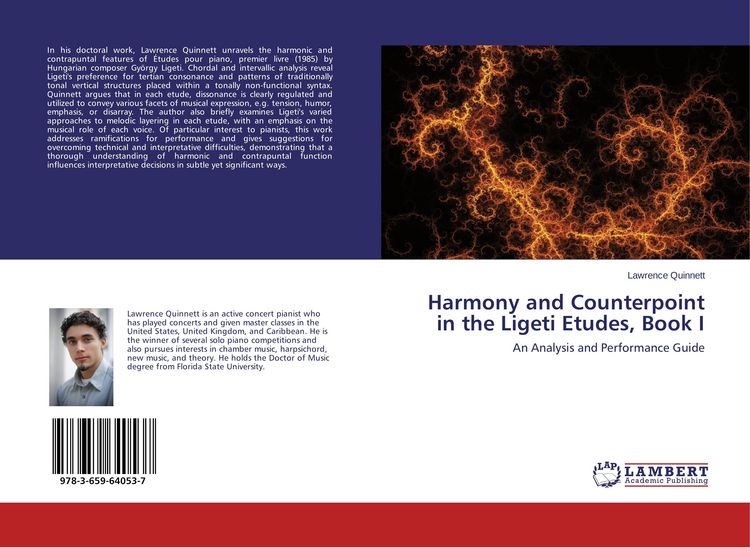 Produktbild: Harmony and Counterpoint in the Ligeti Etudes, Book I