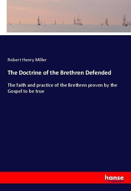 Produktbild: The Doctrine of the Brethren Defended