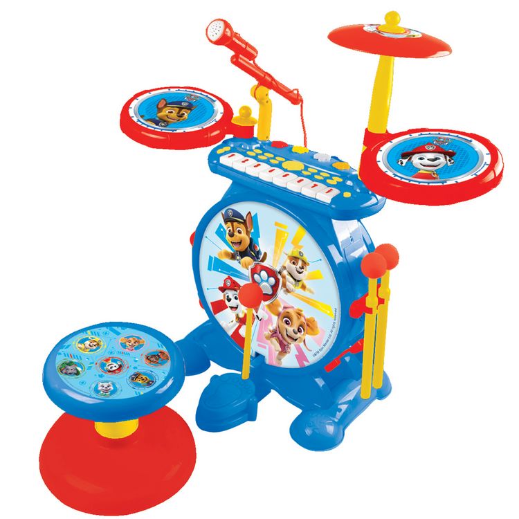 Produktbild: My Rock Band Paw Patrol elektronisches Leuchttrommel-Set