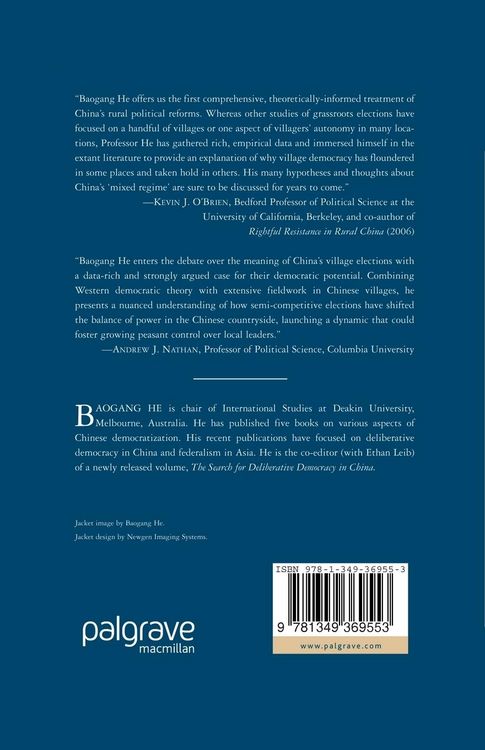 Produktbild: Rural Democracy in China