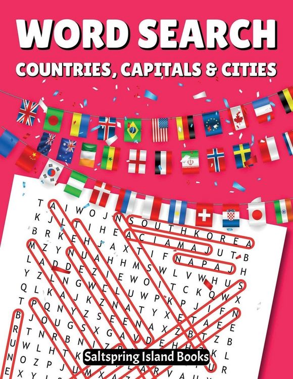 Produktbild: WORD SEARH countries,capitals & cities