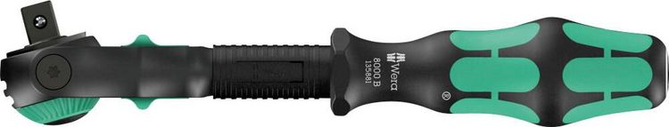 Produktbild: Wera 8000 B Black Edition 05135881001 Zyklop-Knarre 3/8" 199mm