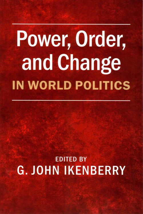 Produktbild: Power, Order, and Change in World Politics