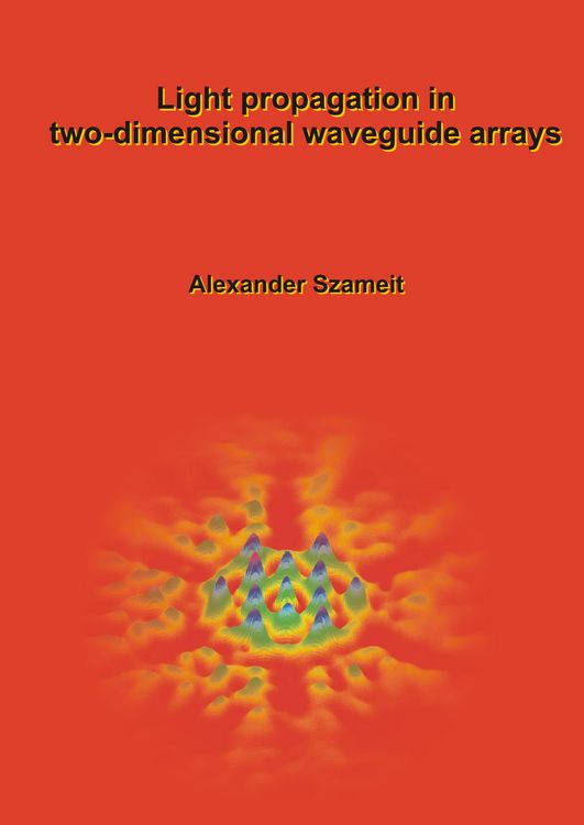 Produktbild: Light propagation in two-dimensional waveguide arrays