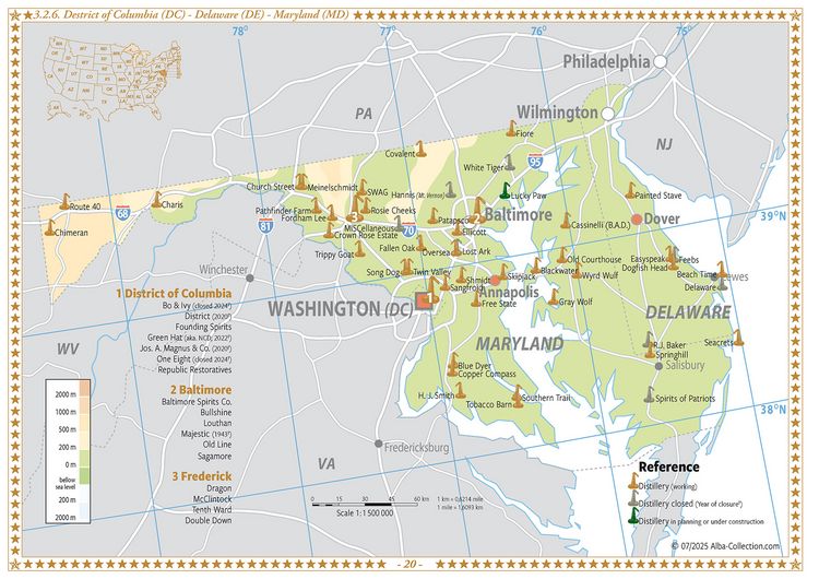 Produktbild: Whisky Atlas North America 2025