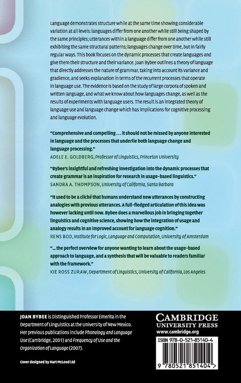 Produktbild: Language, Usage and Cognition
