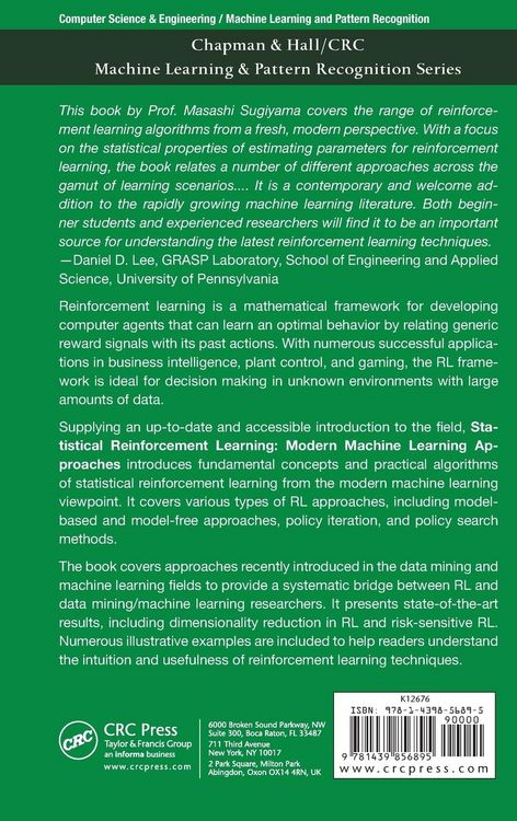 Produktbild: Statistical Reinforcement Learning
