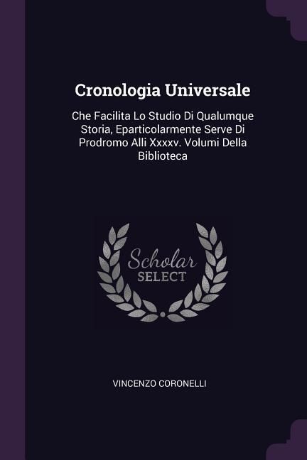 Produktbild: Cronologia Universale