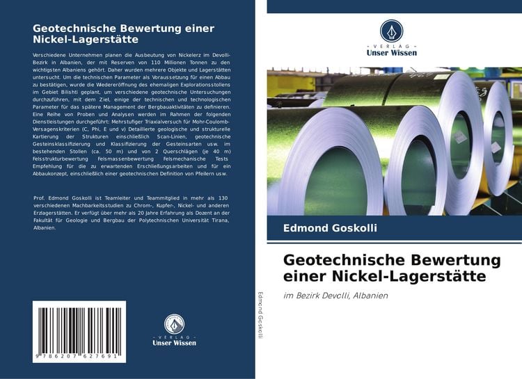 Produktbild: Geotechnische Bewertung einer Nickel-Lagerst&auml;tte