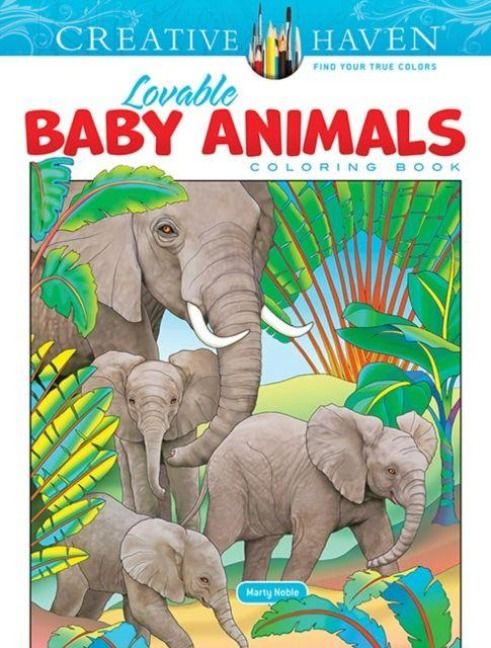 Produktbild: Creative Haven Lovable Baby Animals Coloring Book