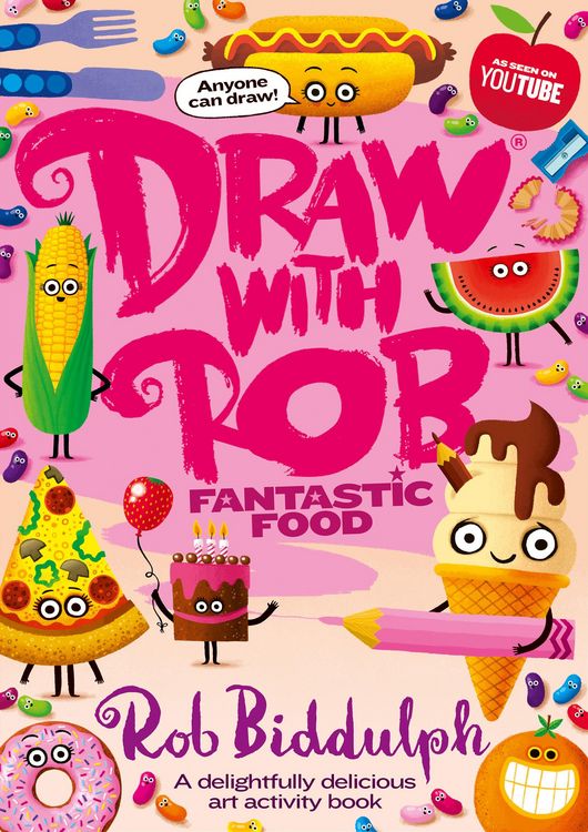 Produktbild: Draw With Rob: Fantastic Food