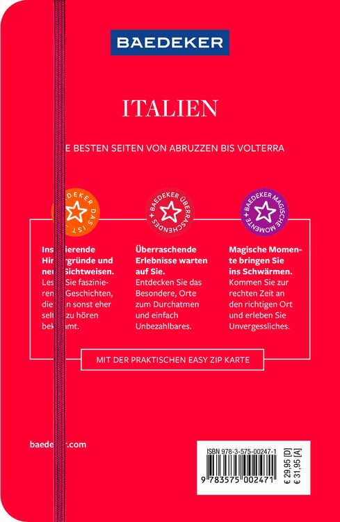 Produktbild: Baedeker Reiseführer Italien