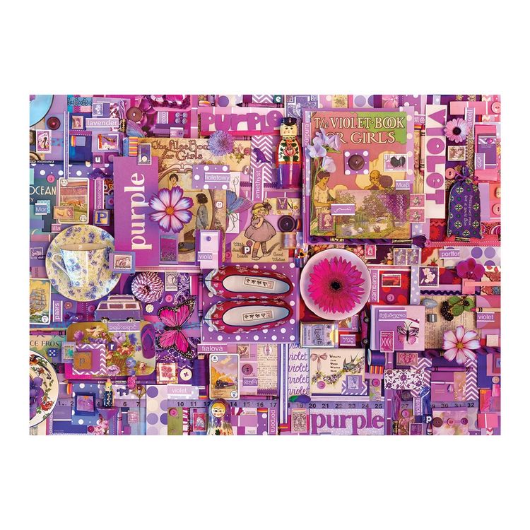 Produktbild: Cobble Hill Violet 1000 Teile