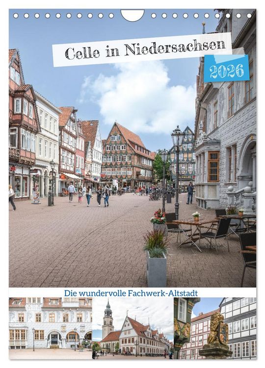 Produktbild: Celle in Niedersachsen (Wandkalender 2026 DIN A4 hoch), CALVENDO Monatskalender