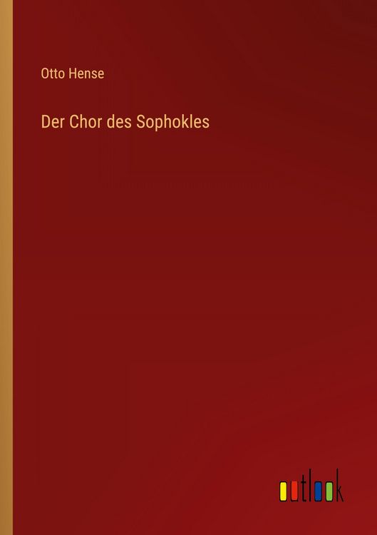 Produktbild: Der Chor des Sophokles