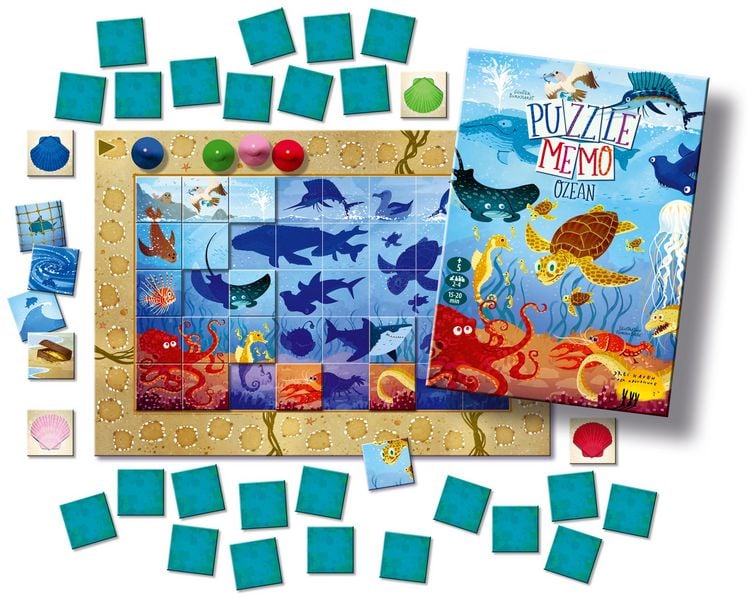 Produktbild: Puzzle-Memo OZEAN