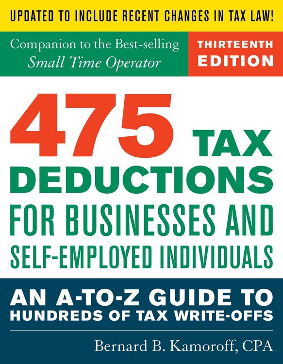 Produktbild: 475 Tax Deductions for Businesses and Self-Employed Individuals