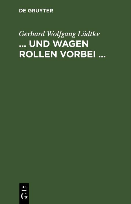 Produktbild: ... und Wagen rollen vorbei ...