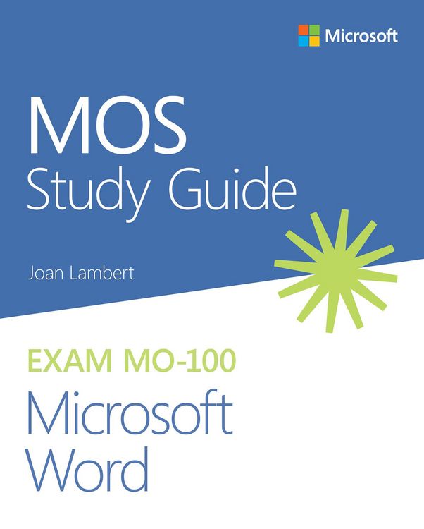 Produktbild: MOS Study Guide for Microsoft Word Exam MO-100