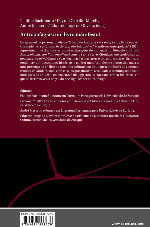 Produktbild: Antropofagias: um livro manifesto!