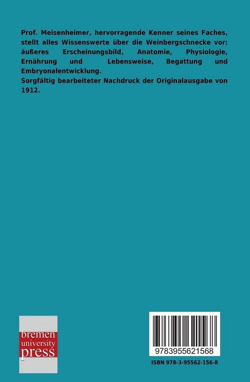 Produktbild: Die Weinbergschnecke