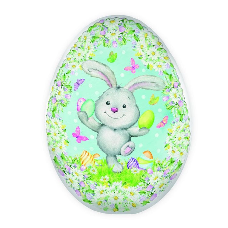 Produktbild: Tr&ouml;tsch Osterei zum Bef&uuml;llen 15 cm Hase F&uuml;llei Pappei
