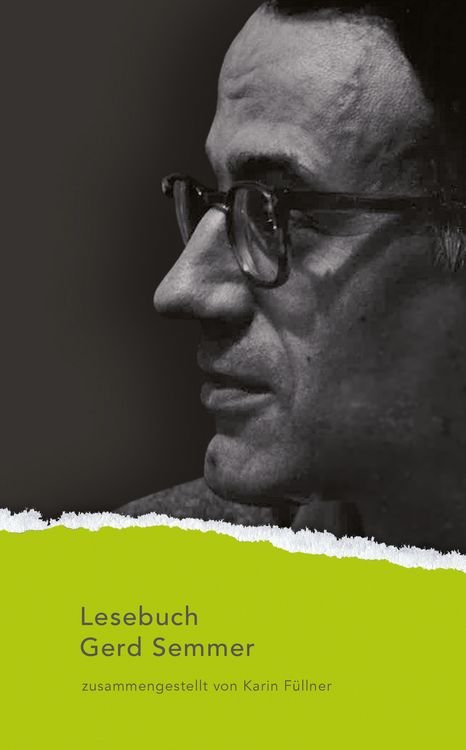 Produktbild: Lesebuch Gerd Semmer